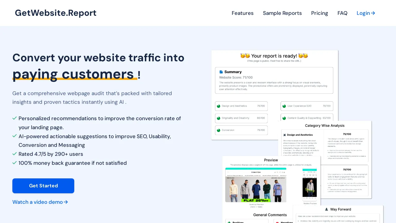 GetWebsite.Report - BestofAI