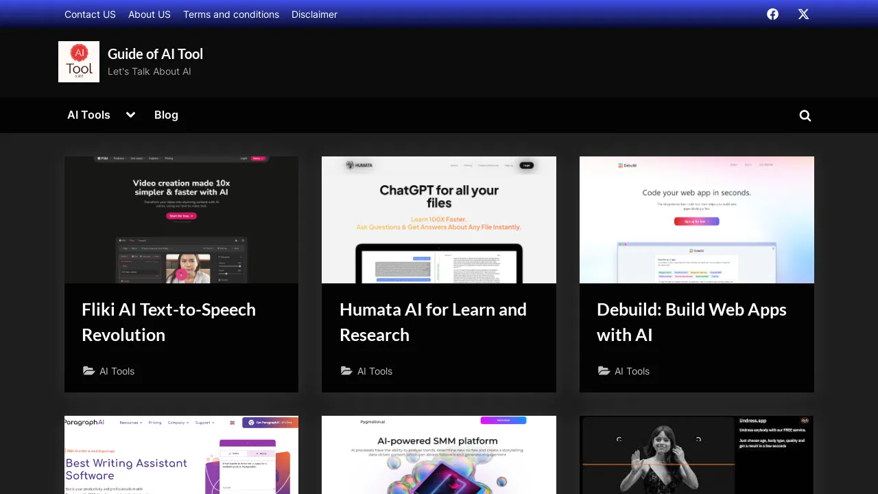 Guide of AI Tool - BestofAI