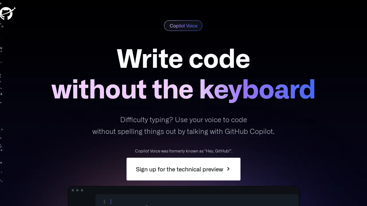 Hey, GitHub!