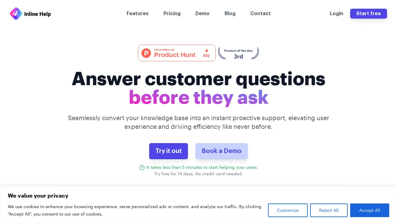 Inline Help - BestofAI