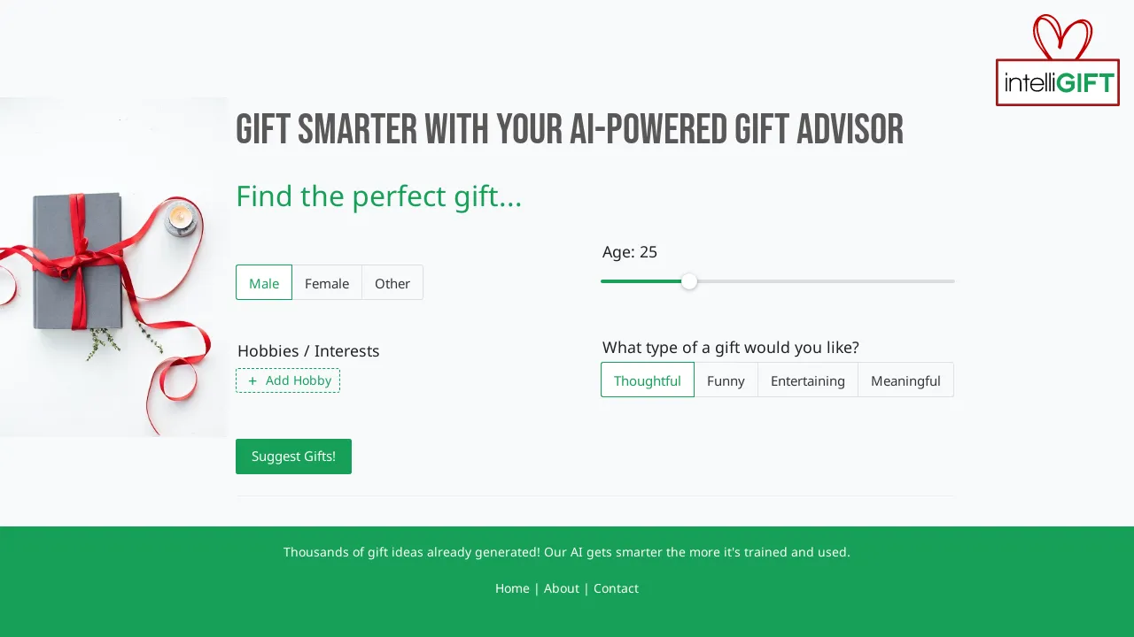 Intelli Gift screenshot