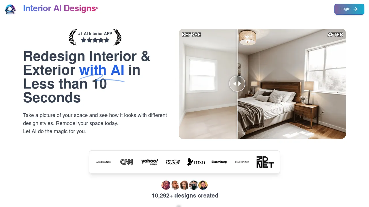 Interior AI Designs - BestofAI