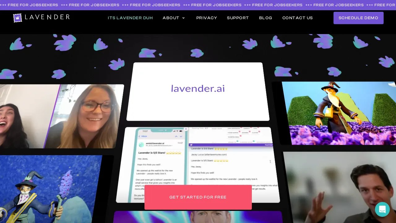 Lavender screenshot
