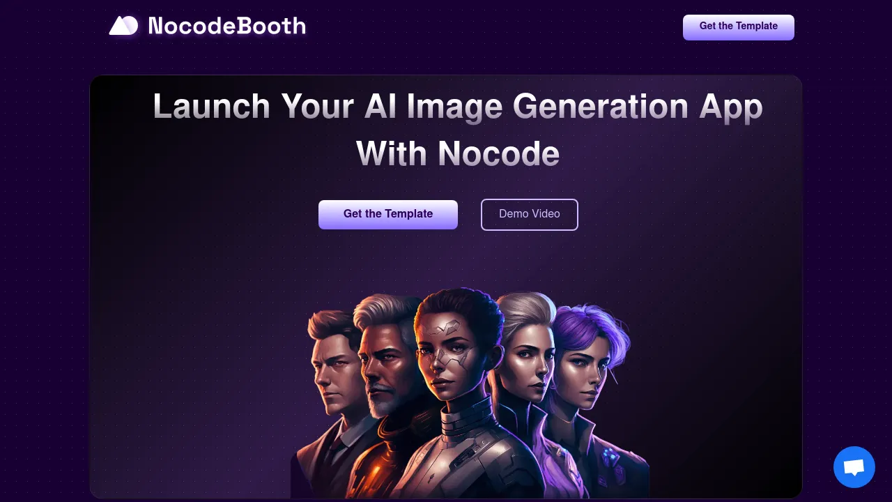 NocodeBooth screenshot