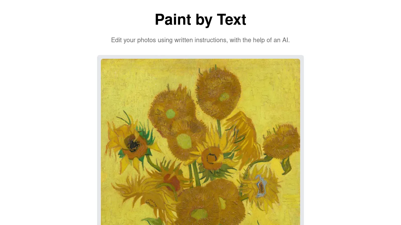Paint By Text screenshot