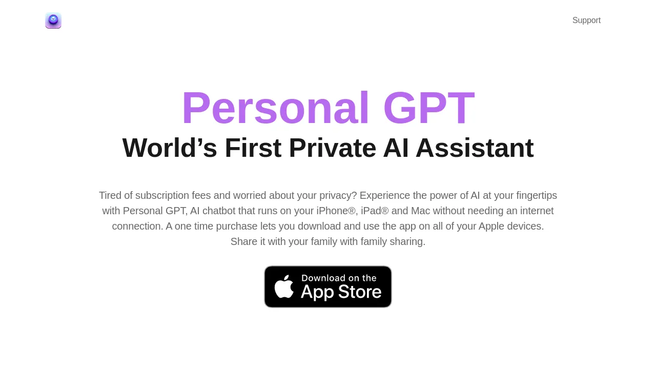 Personal GPT - BestofAI