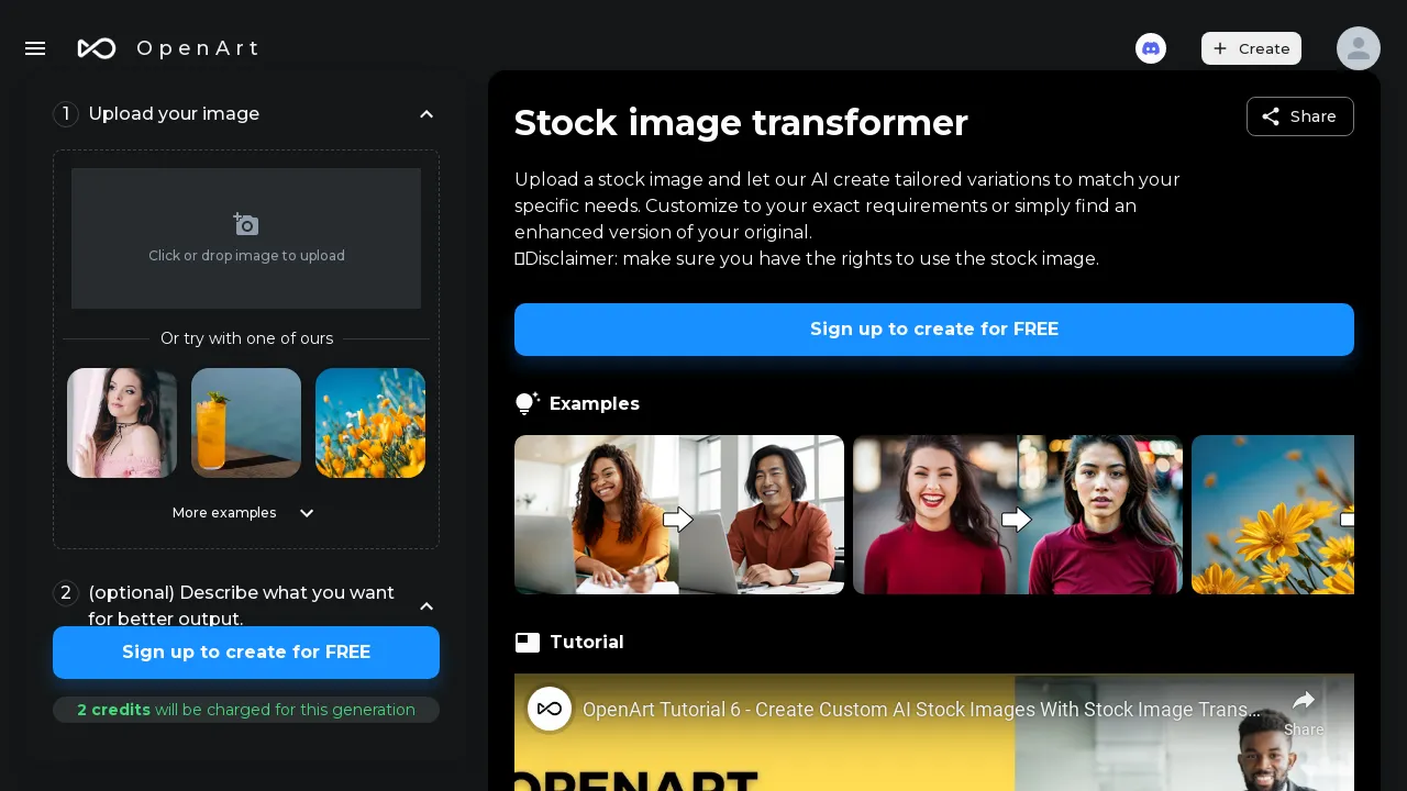 Stock Image Transformer - BestofAI