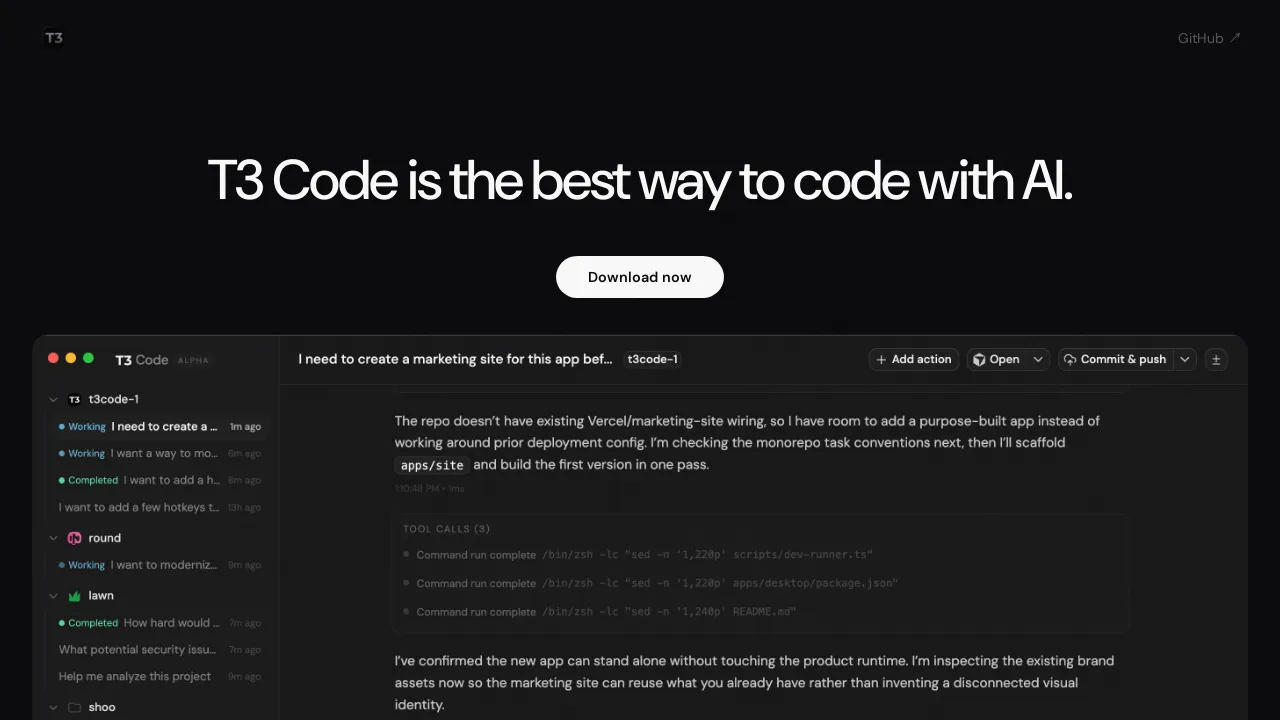 T3 Code - BestofAI
