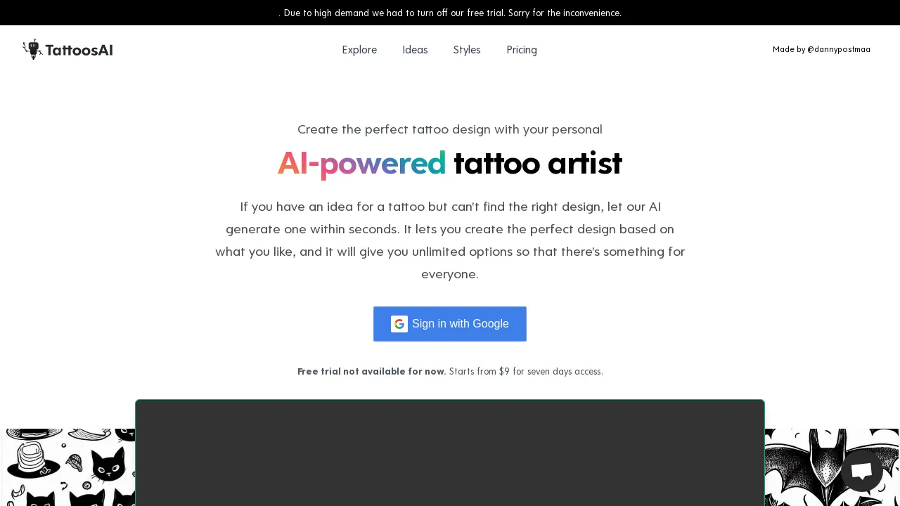 Tattoos AI screenshot