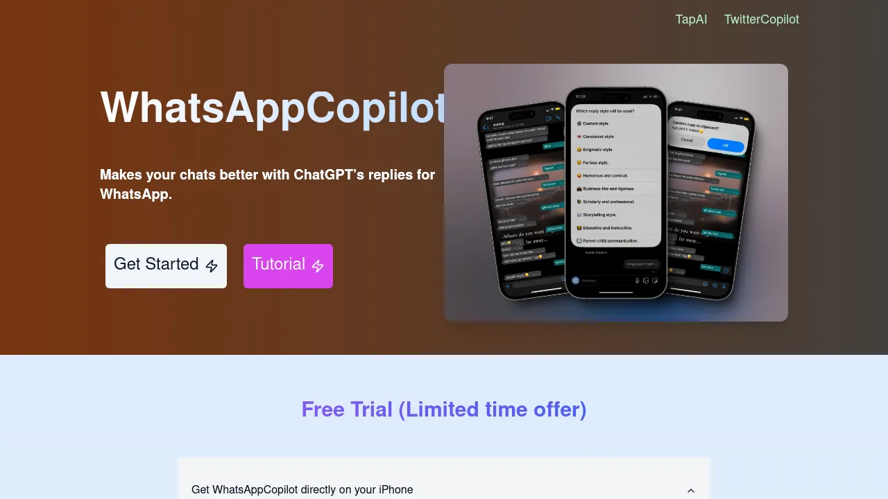 WhatsAppCopilot - BestofAI