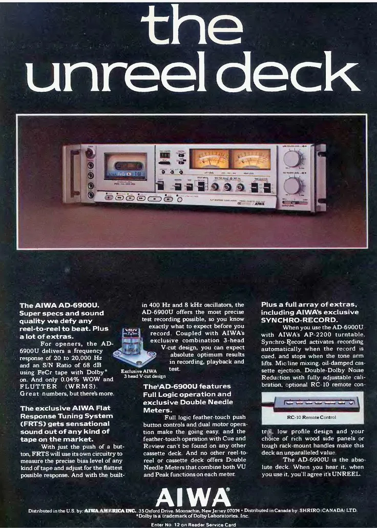 AIWA AD-6900U