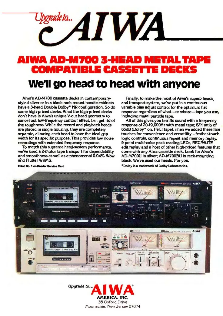 AIWA AD-M700