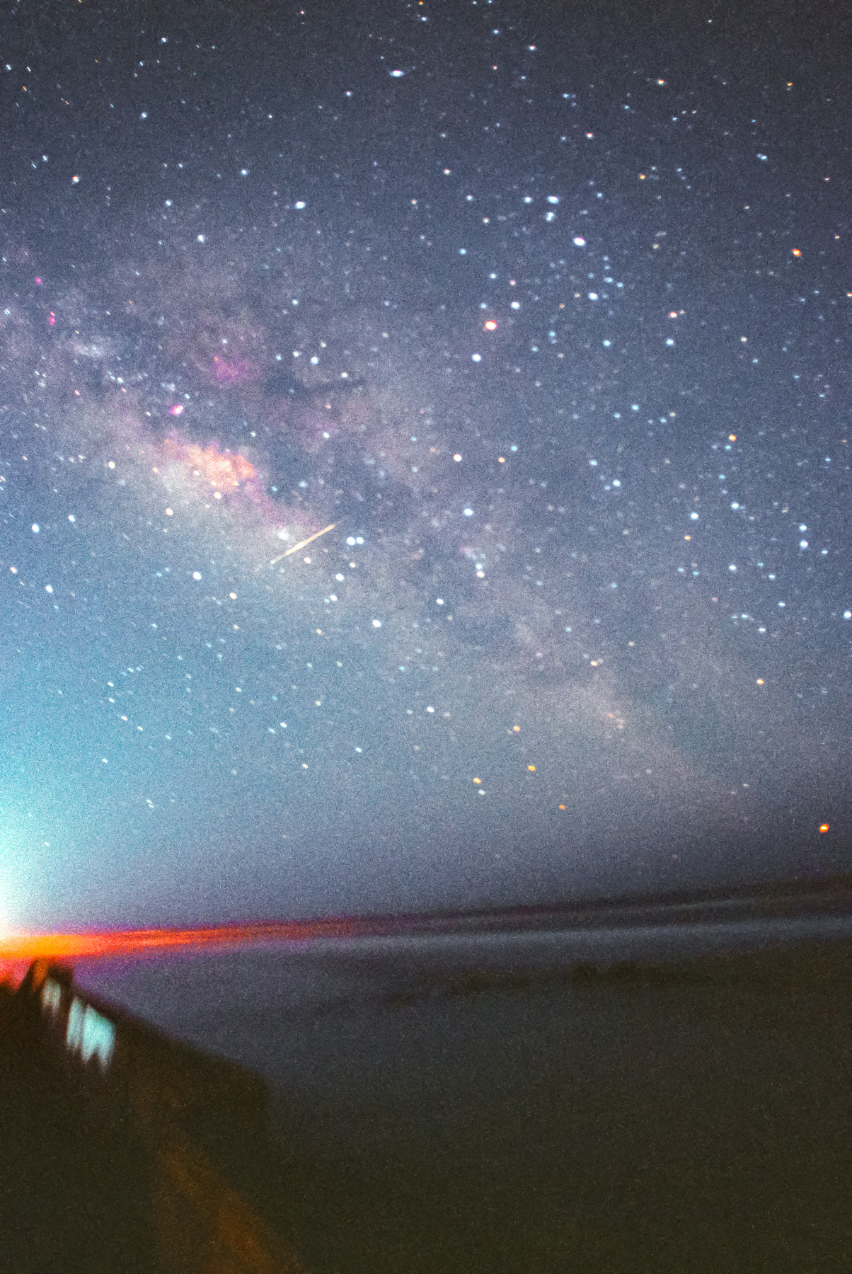 Milky Way at 20mm - Kodak Portra 800