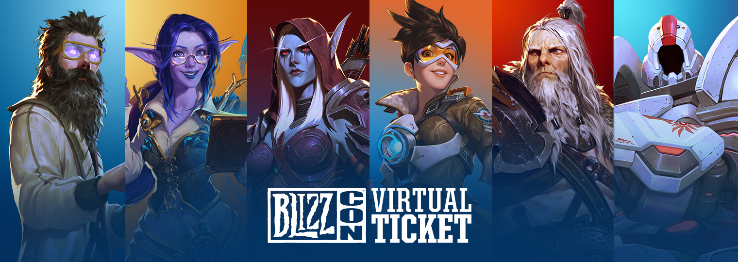 Experience BlizzCon® From Home With The Virtual Ticket AKG Games