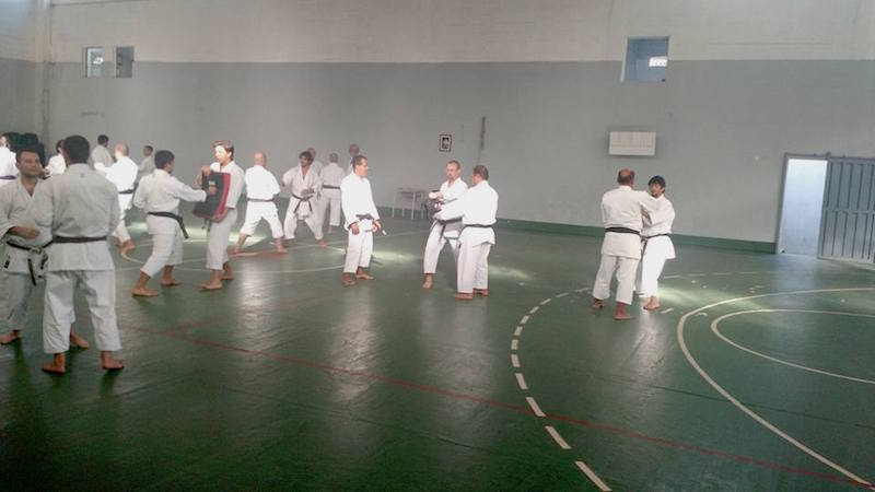 Treino durante o curso