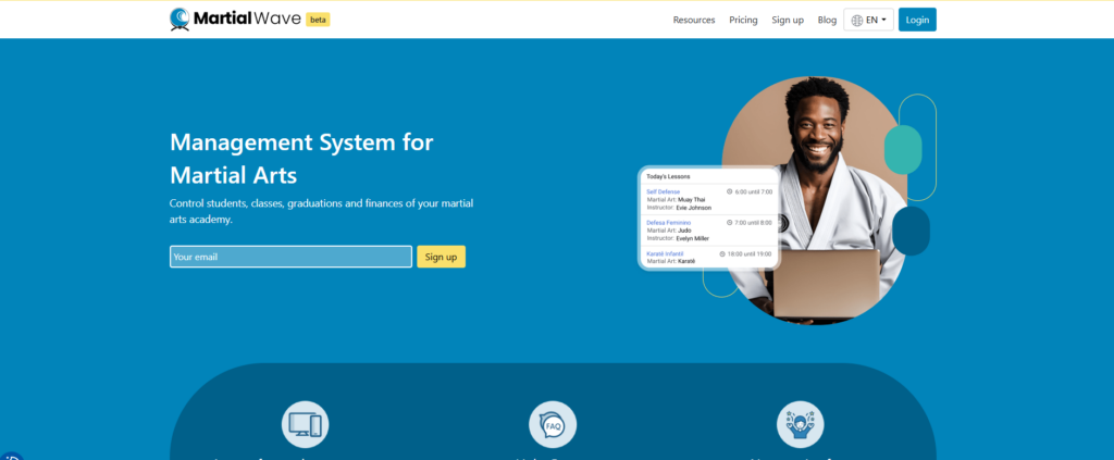 MartialWave: Software for dojo management around the globe!