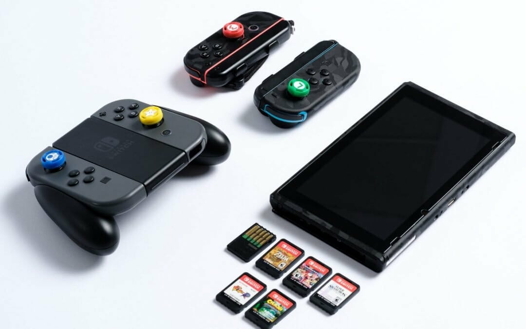 neil-gardose-i61BCpDpeeI-unsplash Nintendo Switch Controllers, cartridges, and more. So much to support!