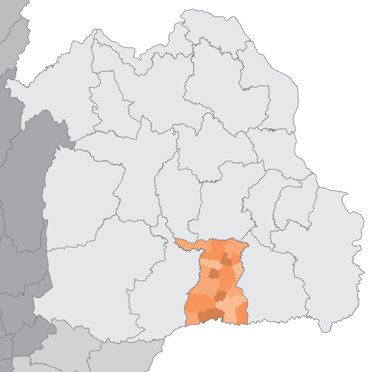 แผนที่สุรินทร์