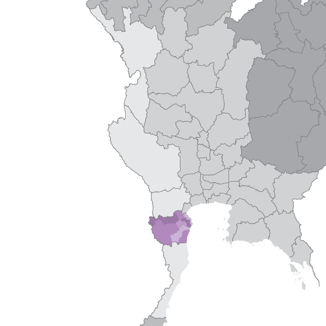 แผนที่เพชรบุรี