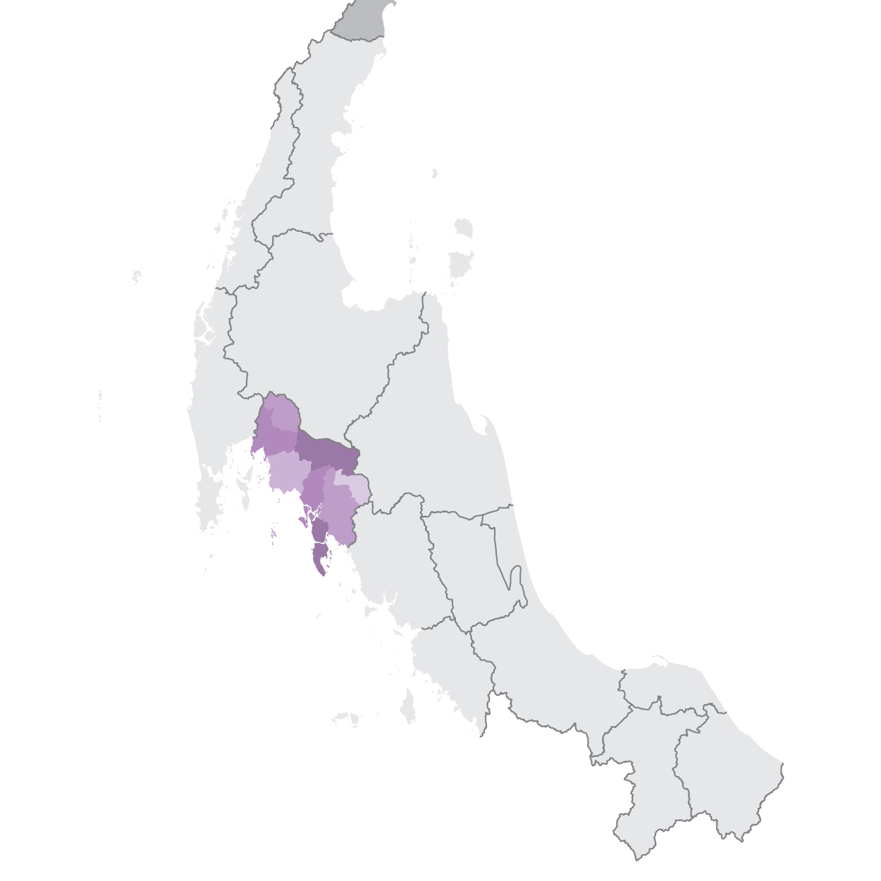 แผนที่กระบี่