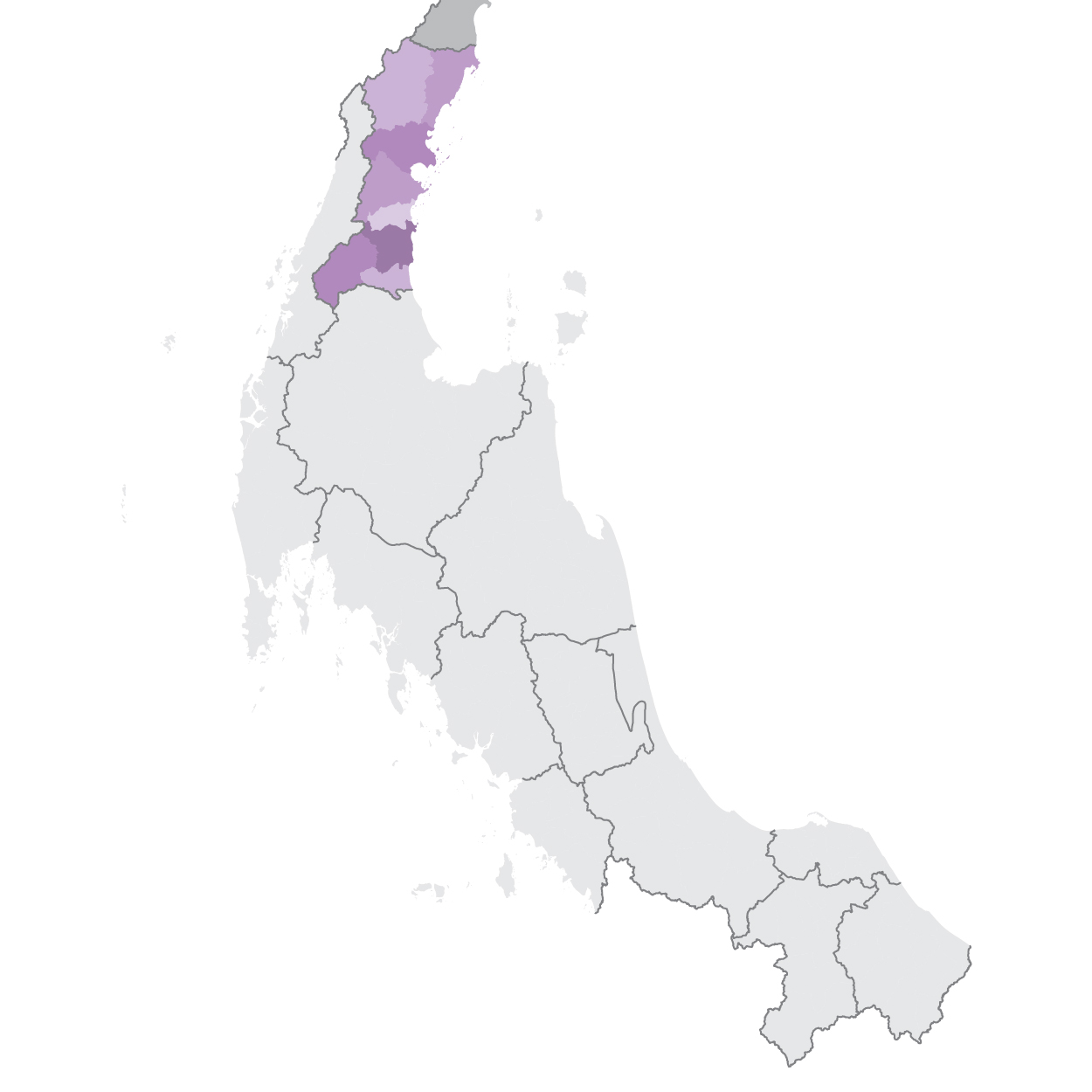 แผนที่ชุมพร