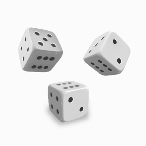 Probability using dice and coin