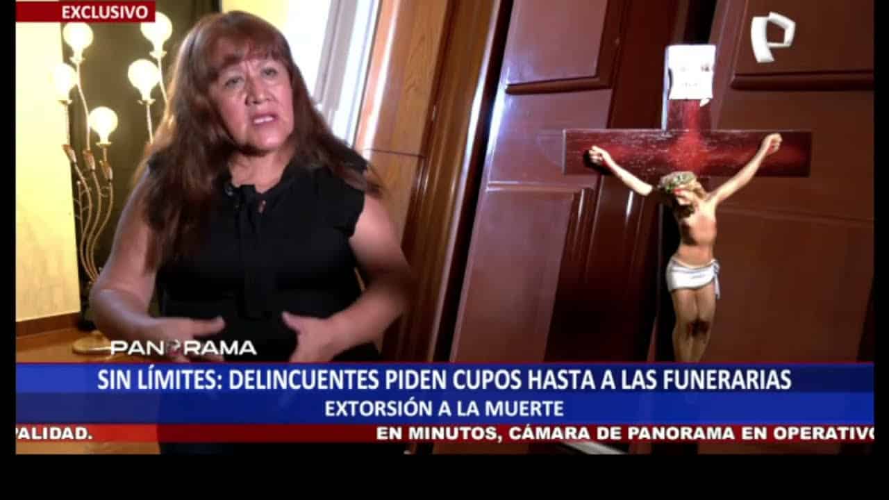 Testimonio de extorsi&oacute;n en funeraria