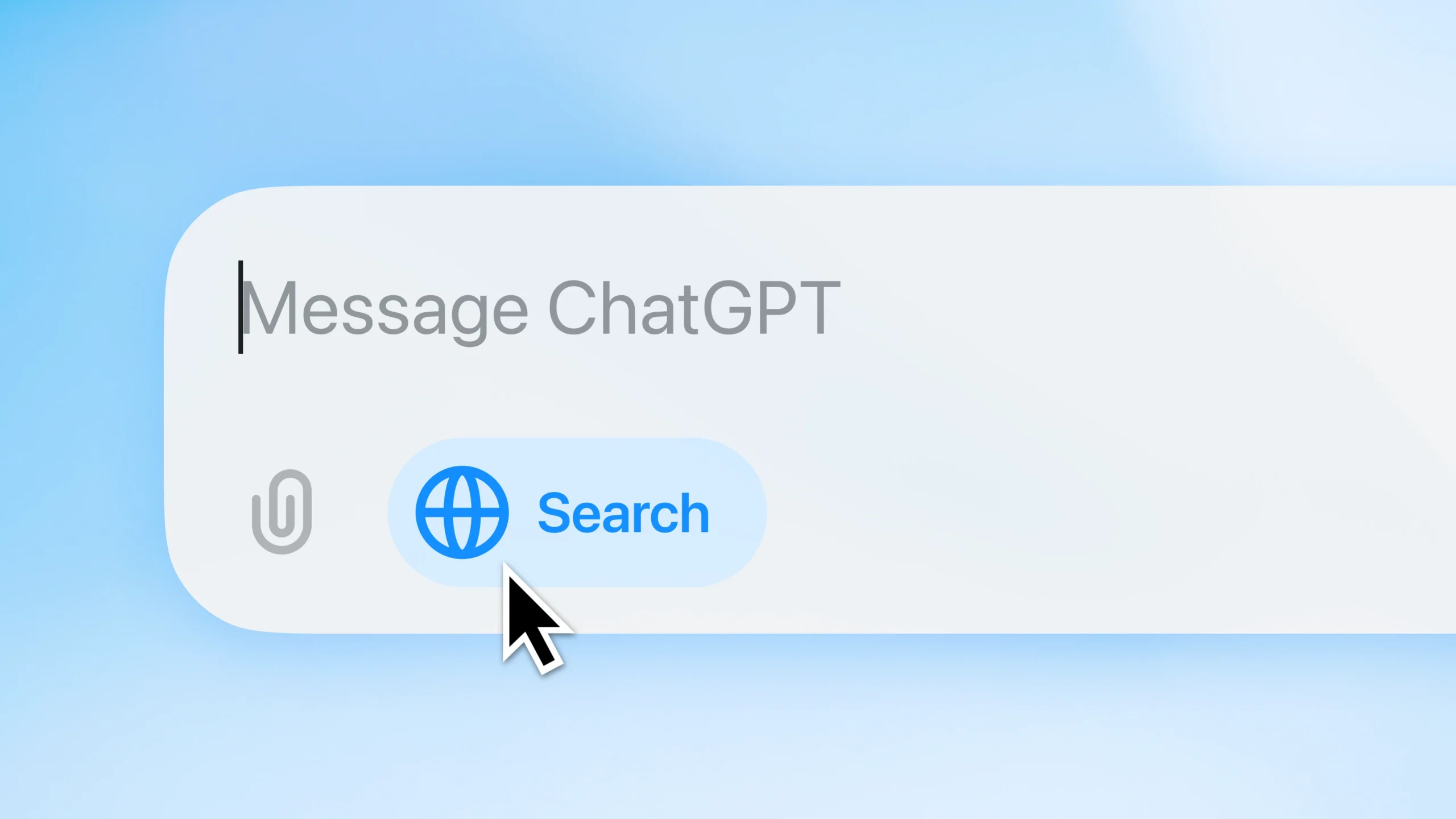 Interfaz de ChatGPT con cuadro de mensaje