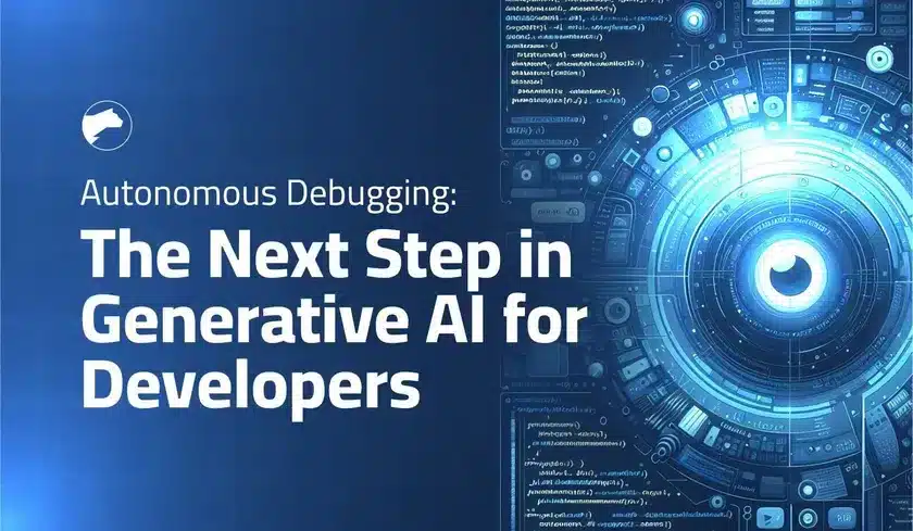 Concepto de depuraci&oacute;n aut&oacute;noma con IA