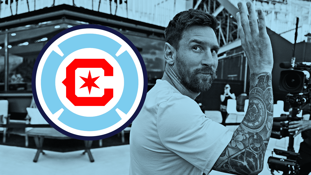 Messi en partido contra Chicago Fire