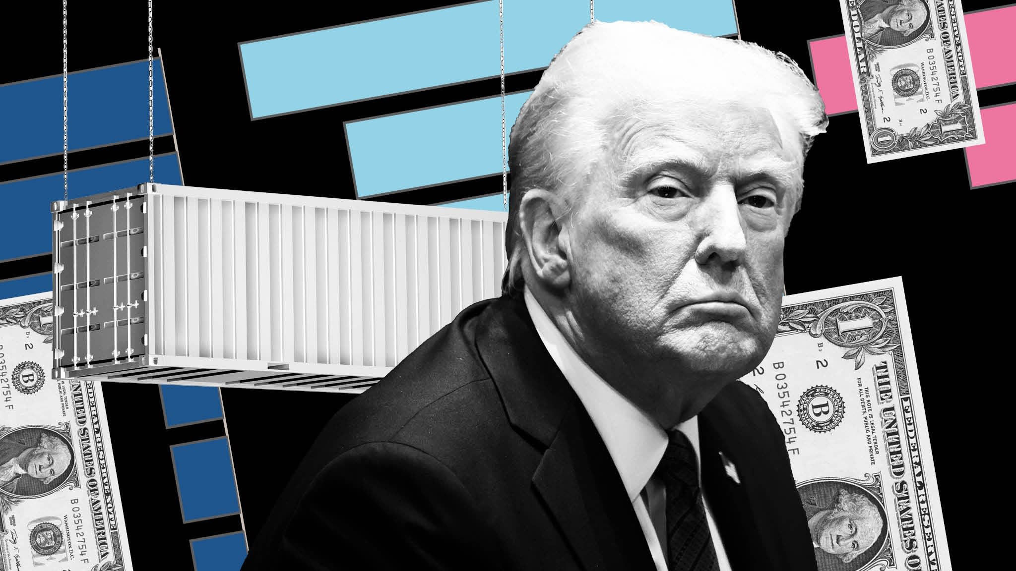 Trump y s&iacute;mbolos comerciales