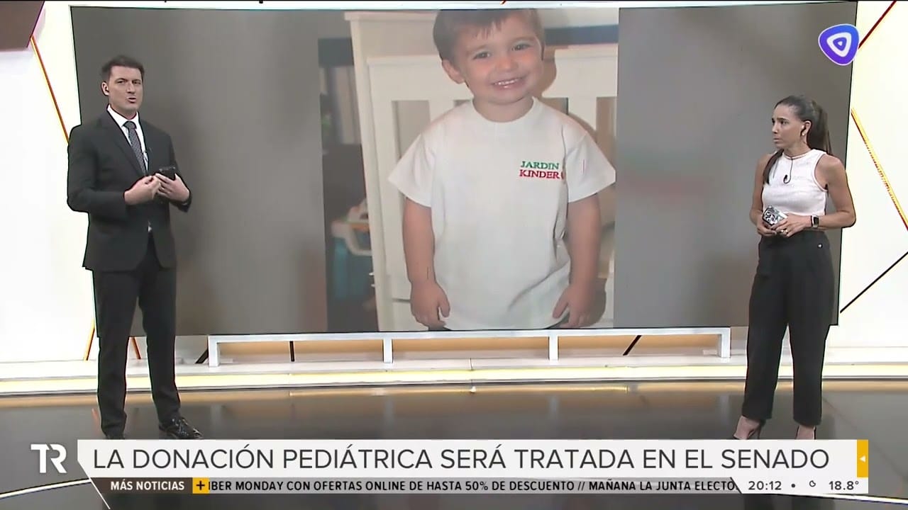 Ni&ntilde;o sonriente con camiseta 'JARDIN KINDER'