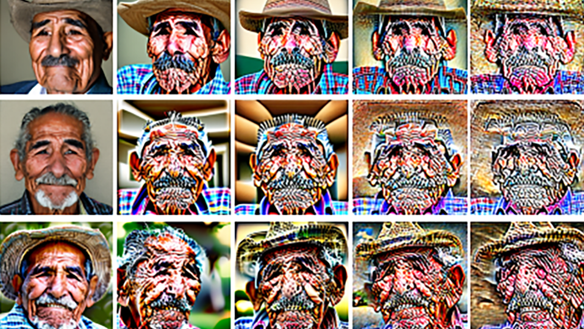 Variaciones generativas de retratos