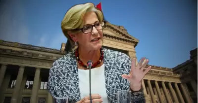 Susana Villar&aacute;n en acto p&uacute;blico