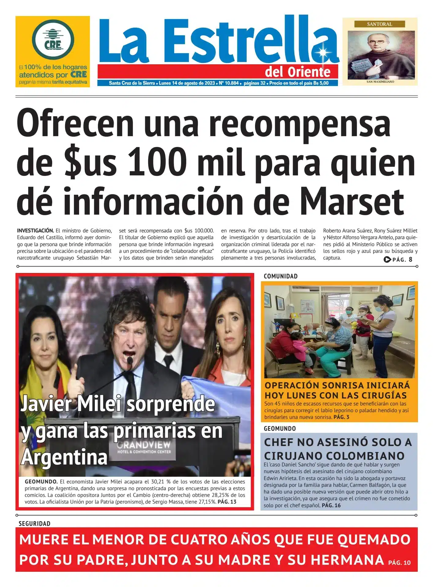 Rodríguez Larreta votando en la UBA