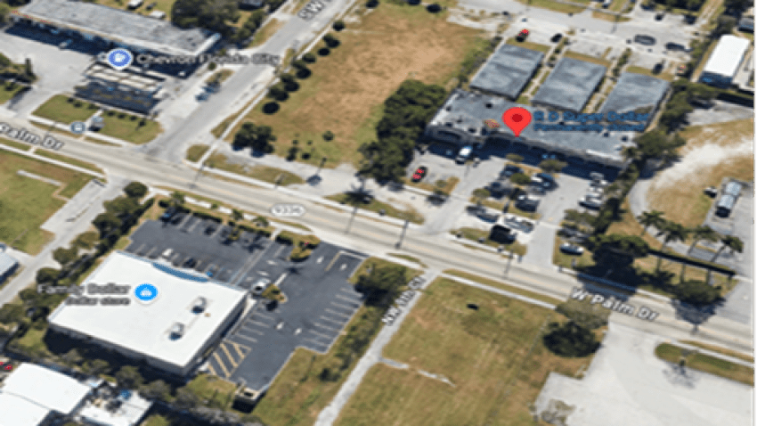 Edificio afectado por explosión