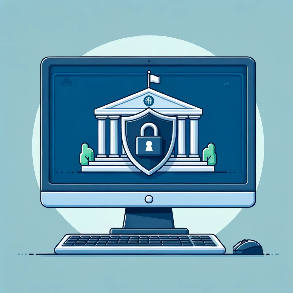 Símbolo de seguridad institucional