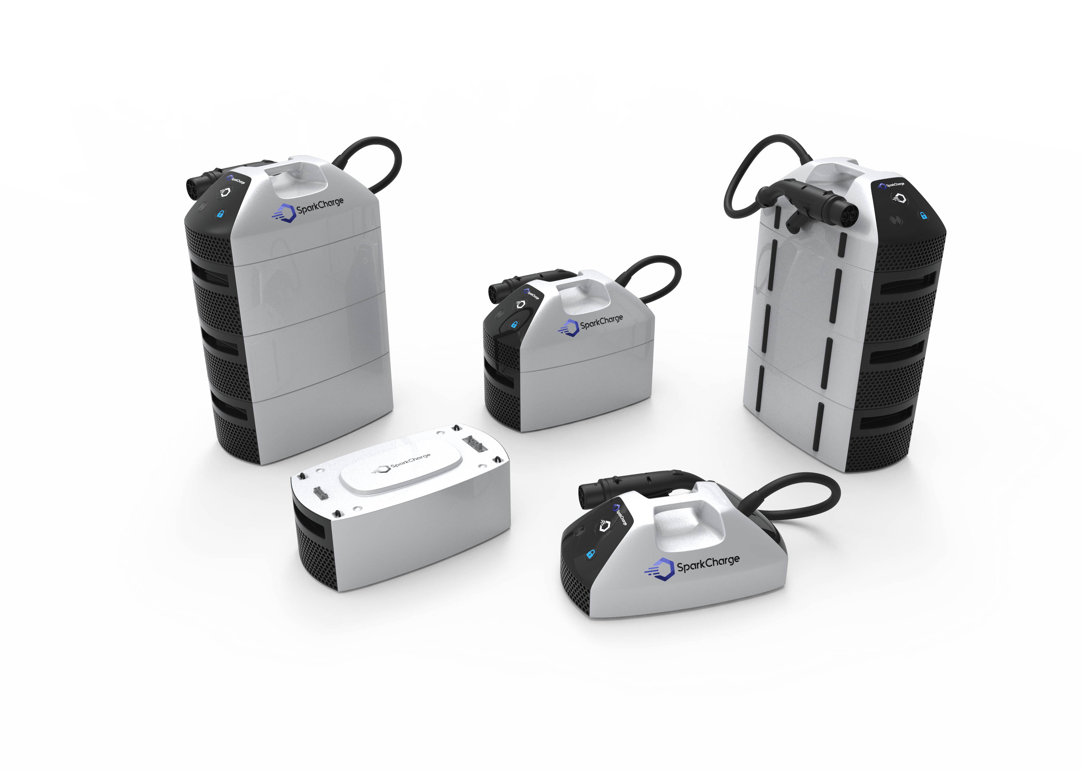 Estaciones de carga portátil SparkCharge