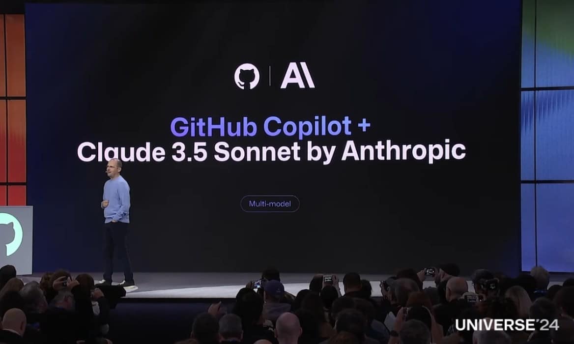 Presentación de integración GitHub Copilot con Claude 3.5 Sonnet