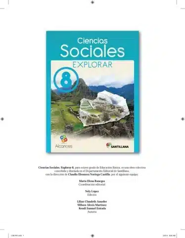 Libro educativo sobre ciencias sociales