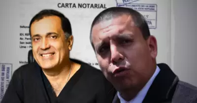 Documento de carta notarial