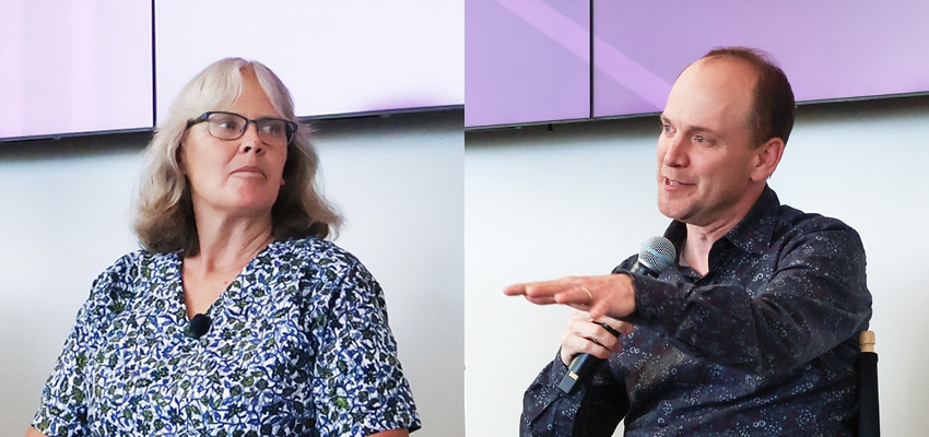 Panel de discusi&oacute;n entre profesionales