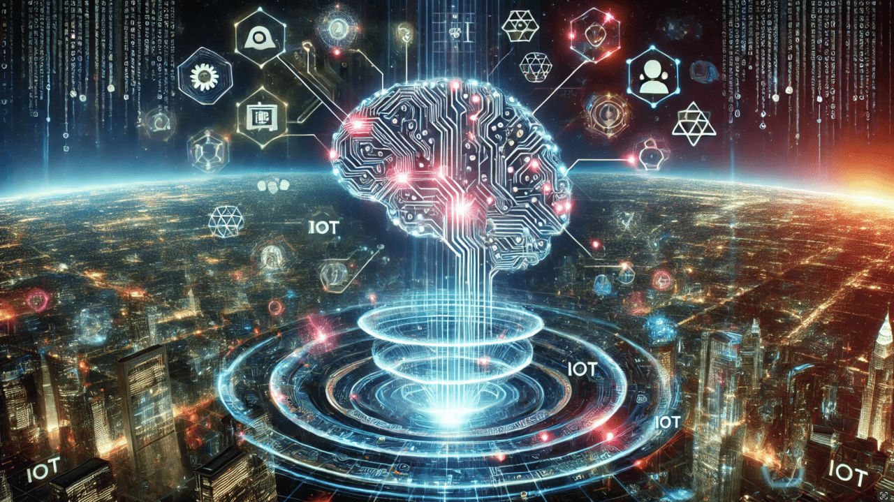 Cerebro tecnol&oacute;gico conectado a red de datos