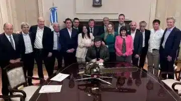 Reunión de Gabinete en Casa Rosada
