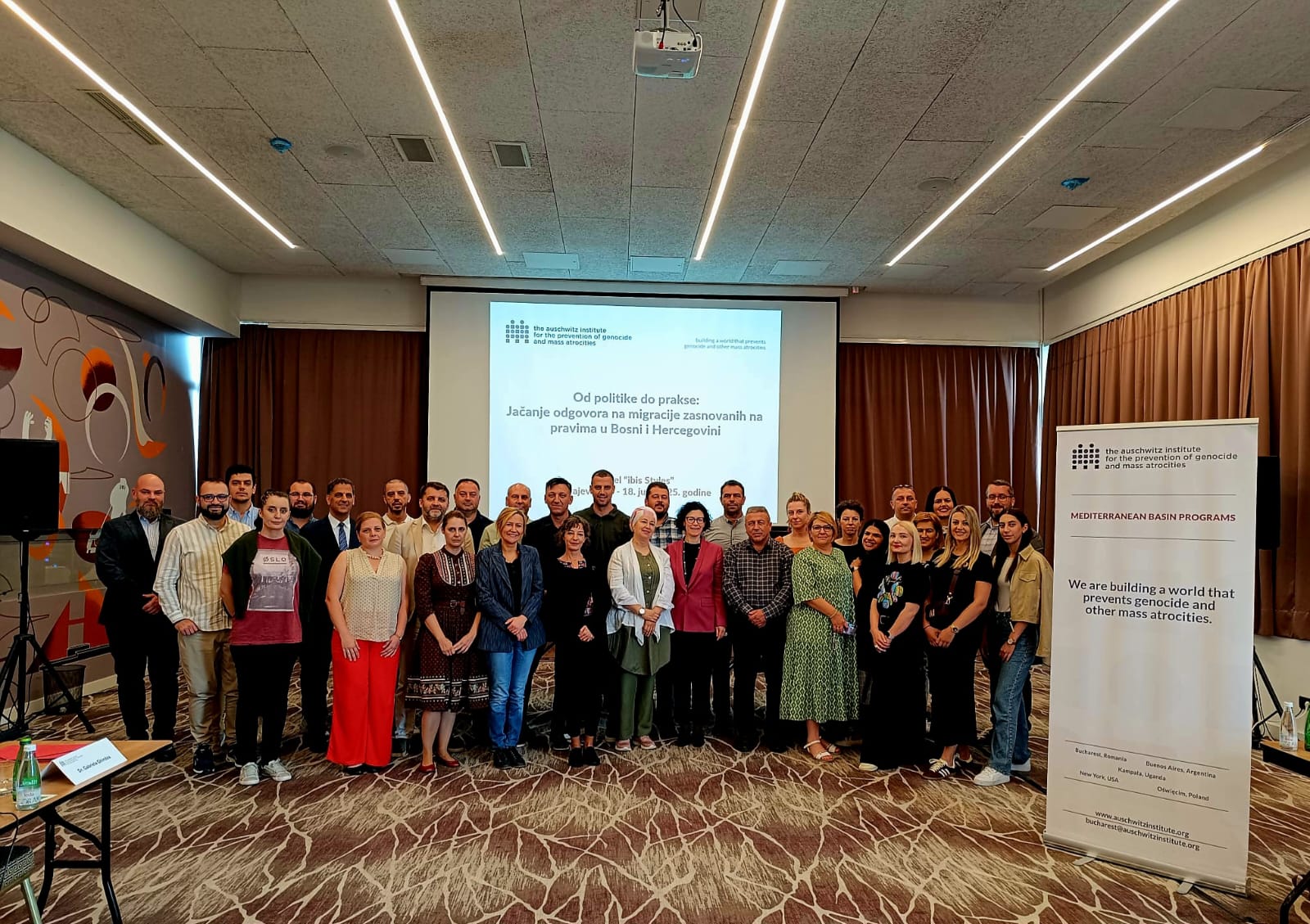 Reunión política de trabajo