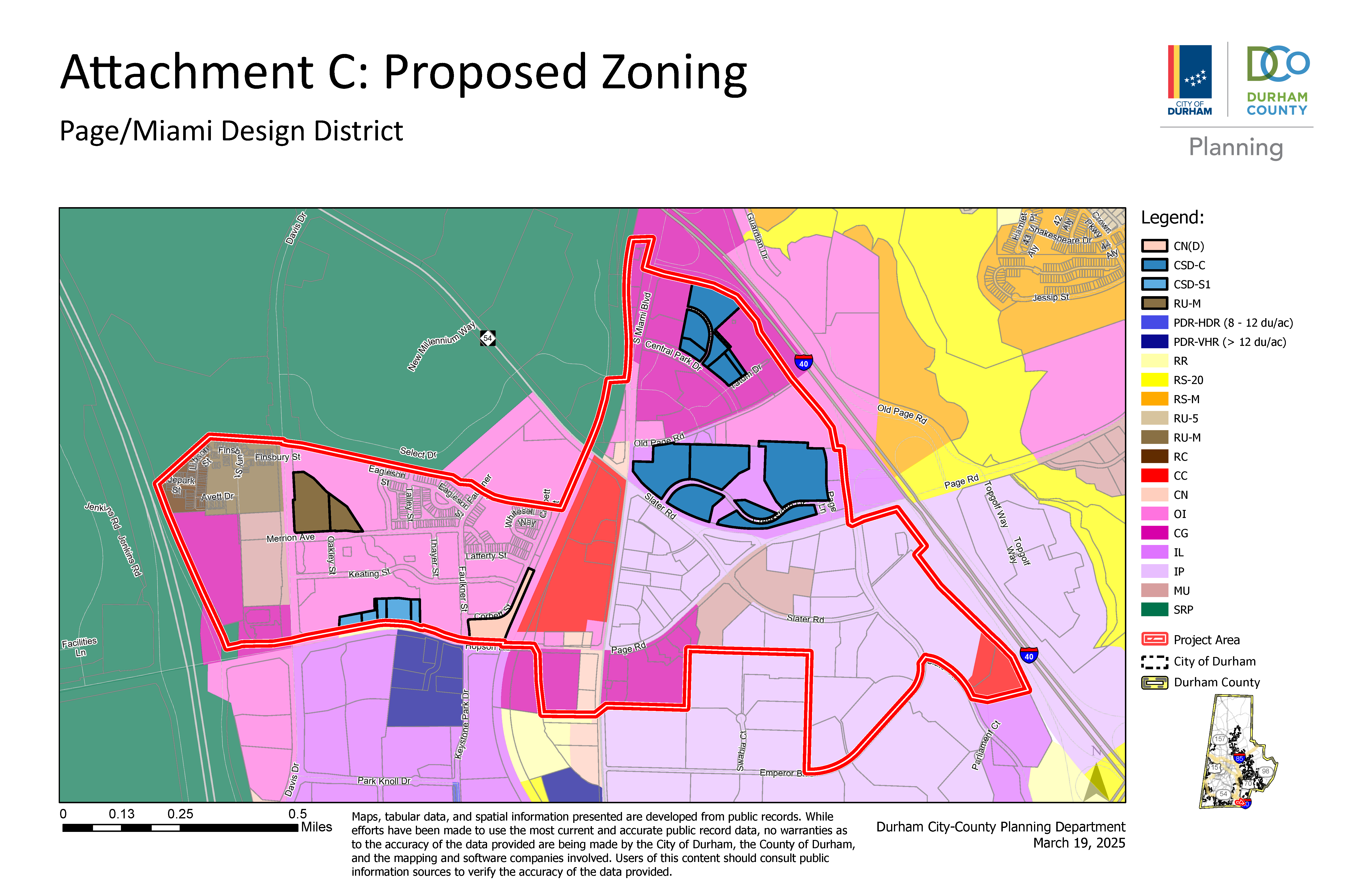Mapa de zonificaci&oacute;n propuesta