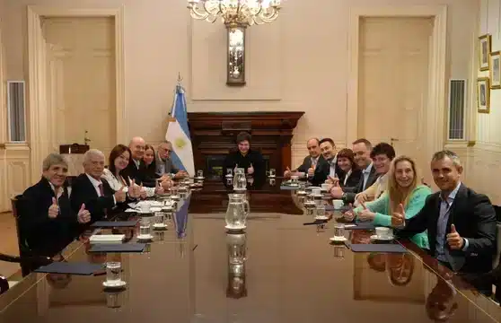 Reunión de Gabinete en Casa Rosada