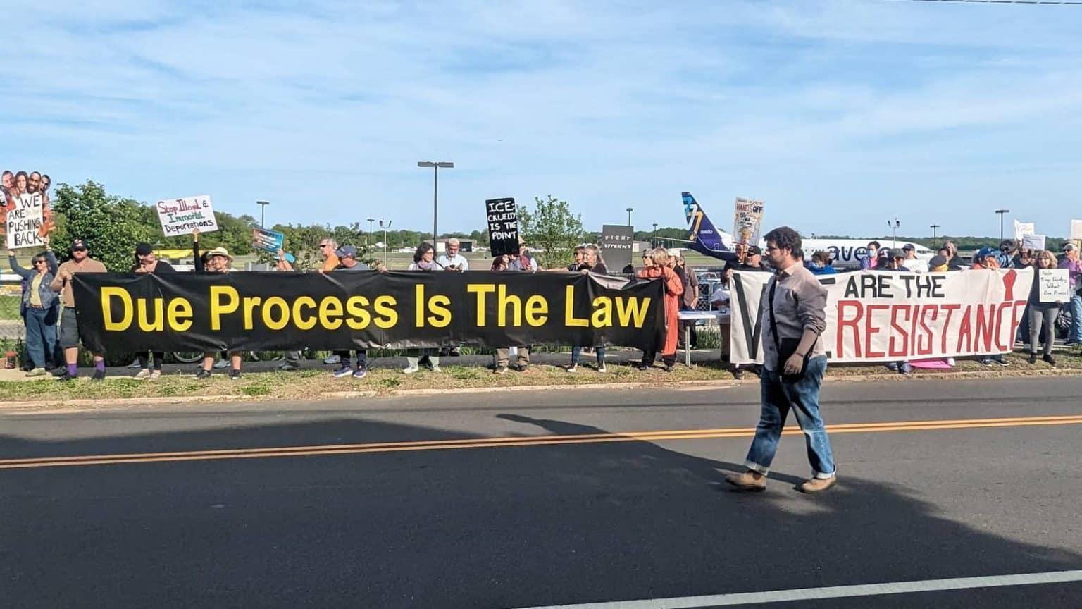 Manifestaci&oacute;n por el debido proceso legal