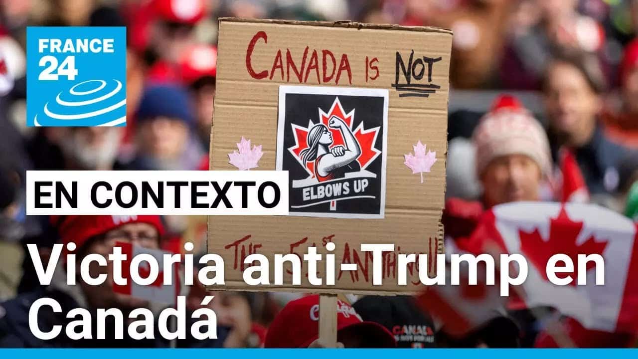 Manifestaci&oacute;n en Canad&aacute; contra pol&iacute;ticas de Trump