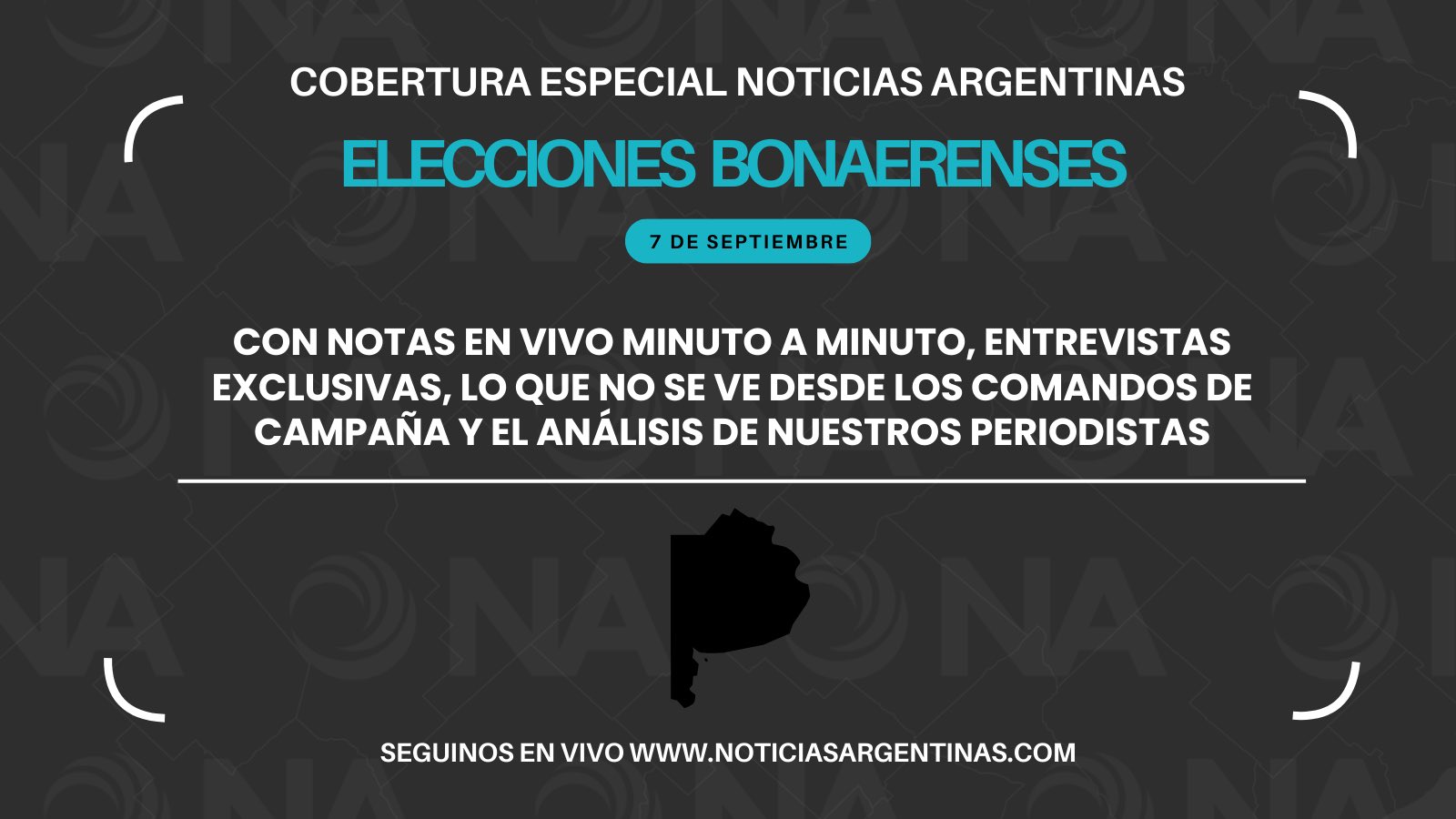 Dise&ntilde;o gr&aacute;fico informativo sobre elecciones en la Provincia de Buenos Aires